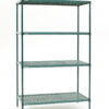 Metro Four tier epoxy shelving unit NK2148