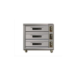 Berjaya 3 Deck Gas operated heated baking cooking oven BJY-G270-3BD