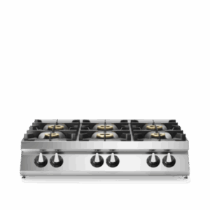 Modular 6 Burner Table Top Cooking Range