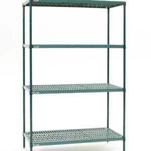 Metro Four tier epoxy shelving unit NK2148